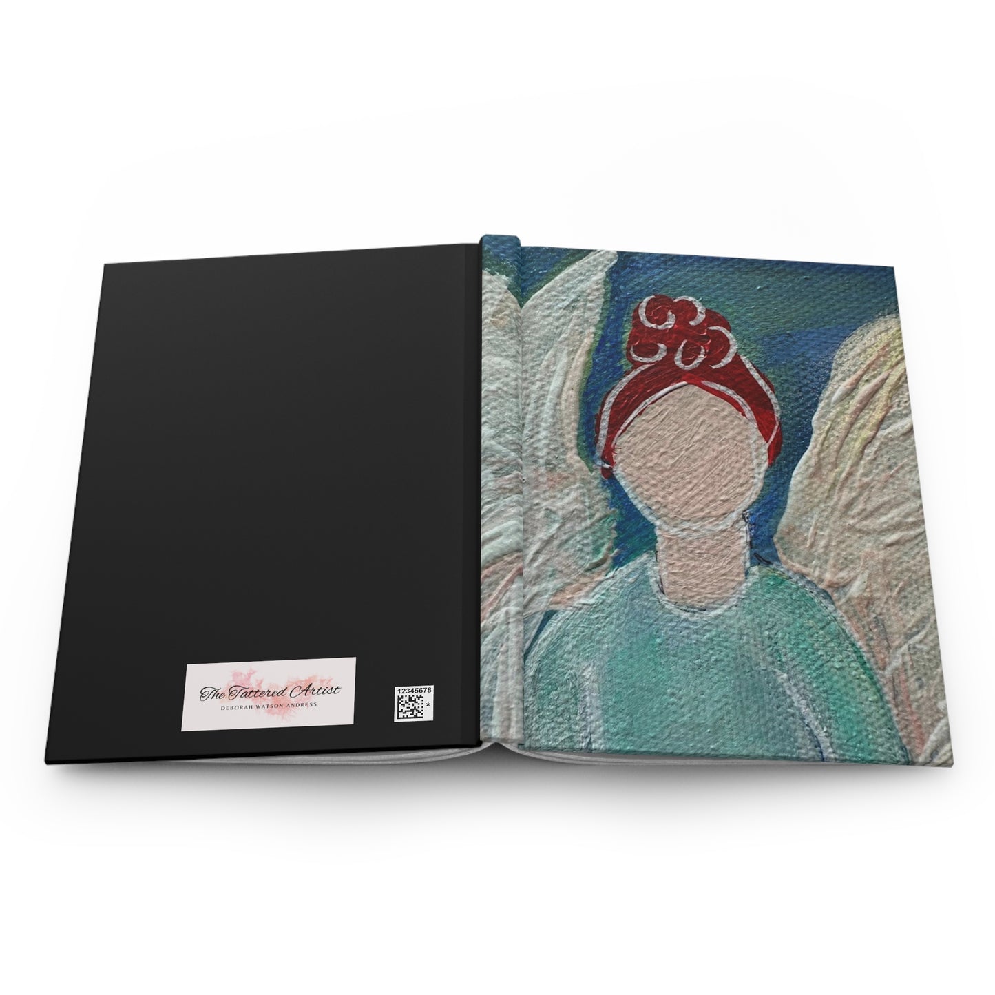 Angel Hardcover Journal: Red
