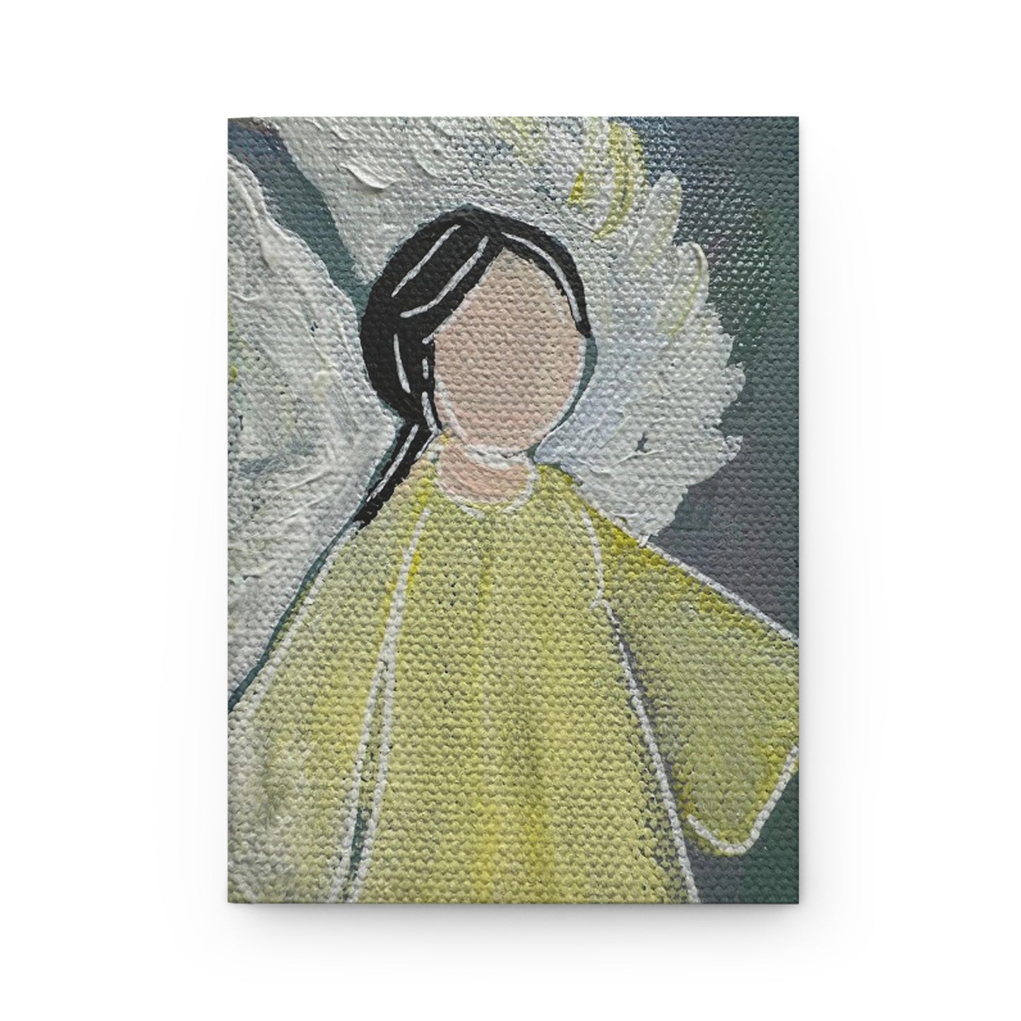 Angel Hardcover Journal: Black