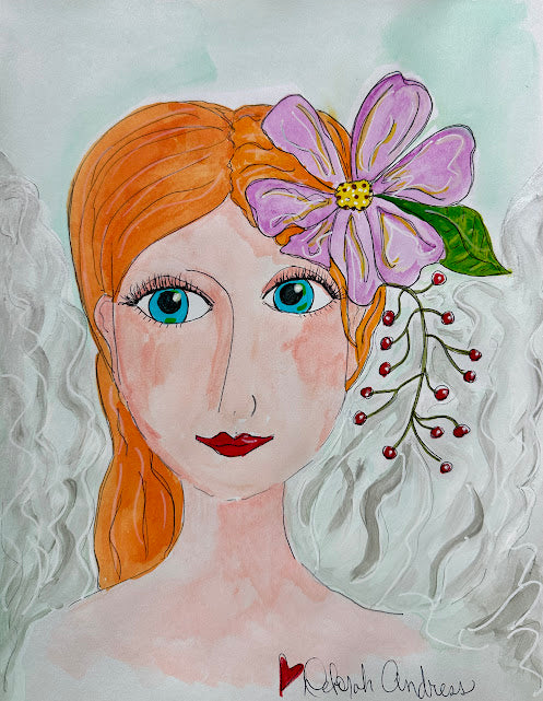 Whisper of Grace--Angel Portrait