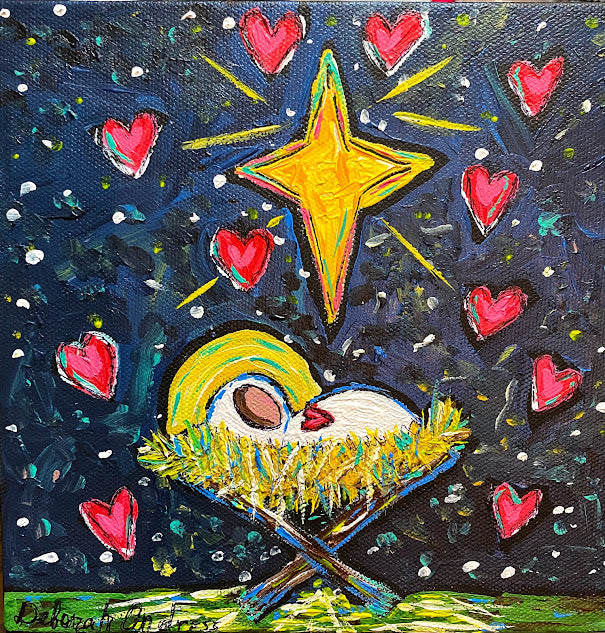 Nativity: 8x8 Gallery-Wrapped Baby Jesus