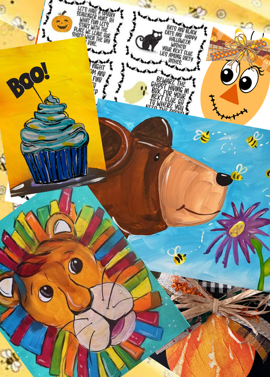 Nana's Camp in a Box:  Fall Edition