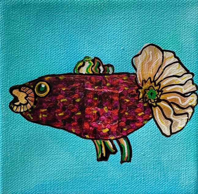 Fish Series 2026: Crimson Gardenia