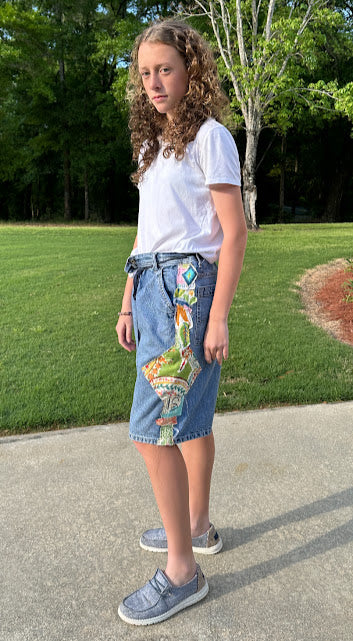 'Maddie' Boyfriend Denim Shorts