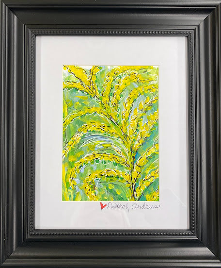 Original Art: Framed--"Goldenrod"