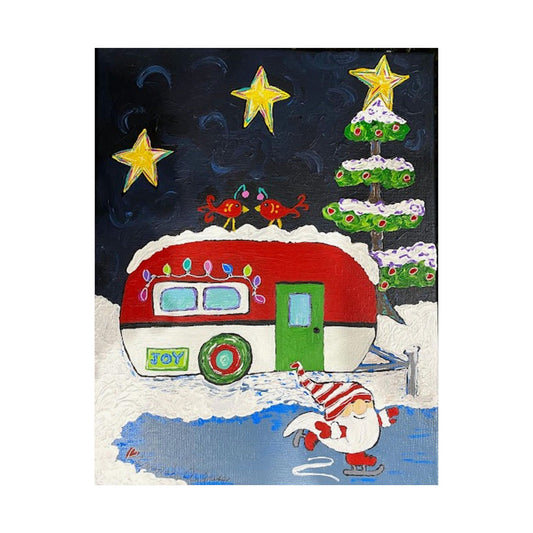 Christmas - Camper Print