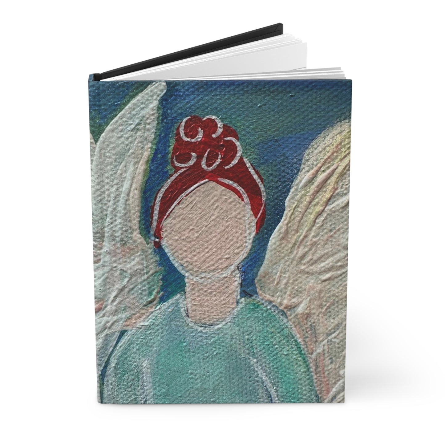 Angel Hardcover Journal: Red