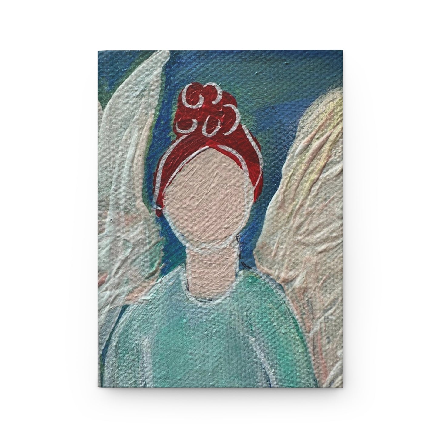 Angel Hardcover Journal: Red