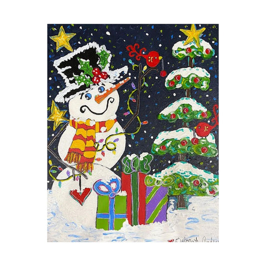 Christmas - Snowman Print