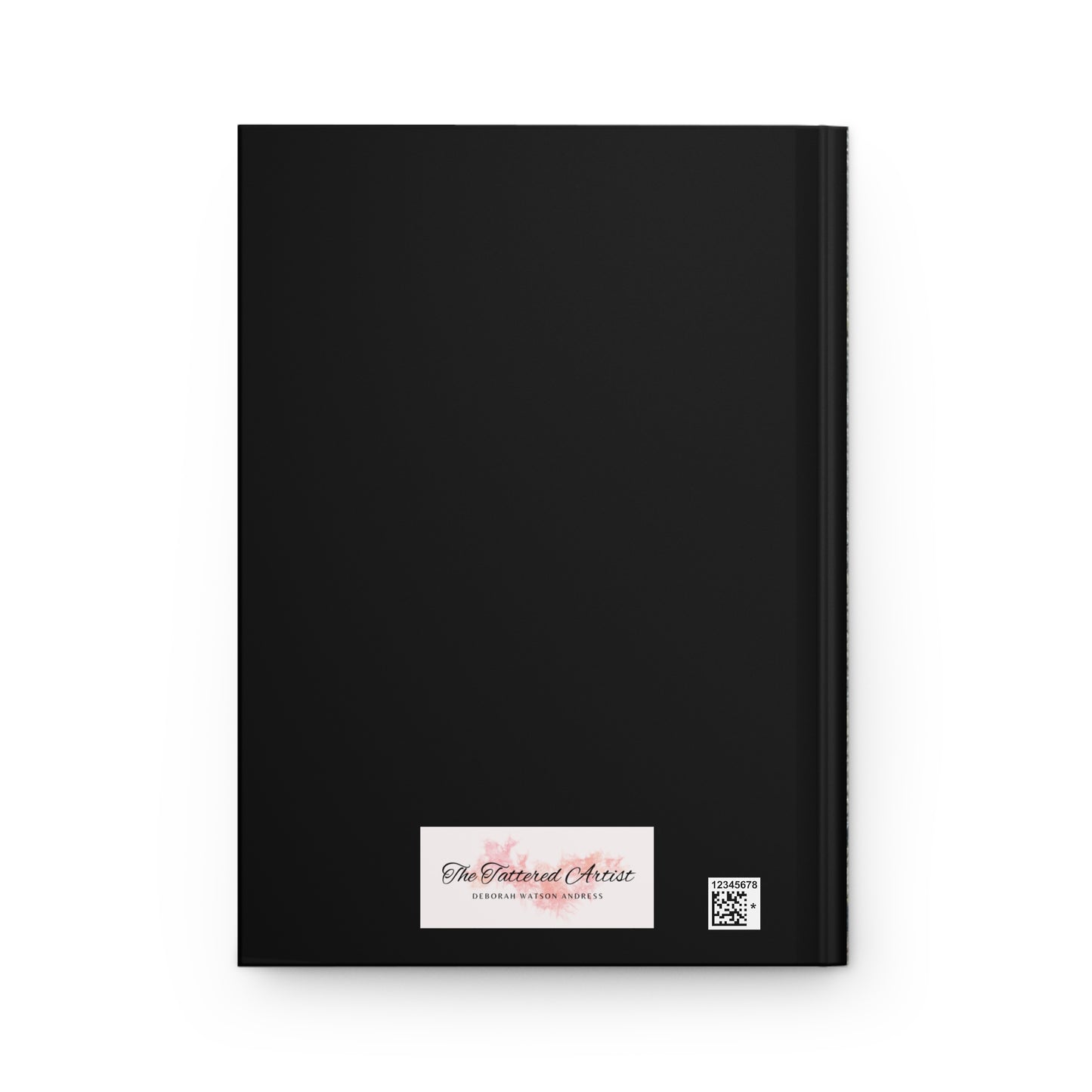 Angel Hardcover Journal: Black