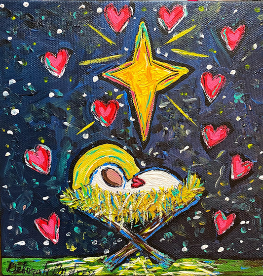 Nativity: 8x8 Gallery-Wrapped Baby Jesus