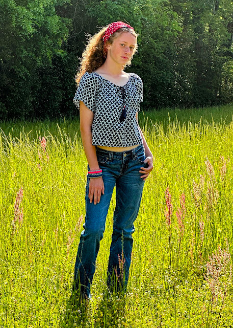 'Carlee' Basic Cropped Top