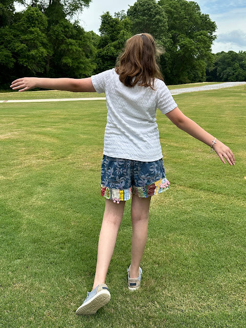 'Haylee' Denim Short Shorts