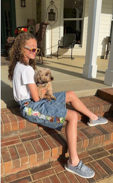 'Maddie' Boyfriend Denim Shorts