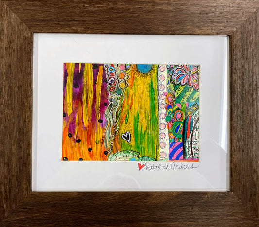 Original Art: Framed--"Joyful Wonder-No. 1"