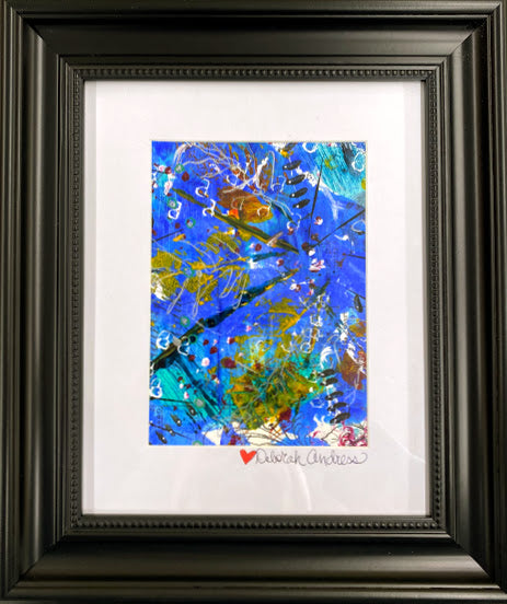 Original Art: Framed--"Looking Up Into the Trees"
