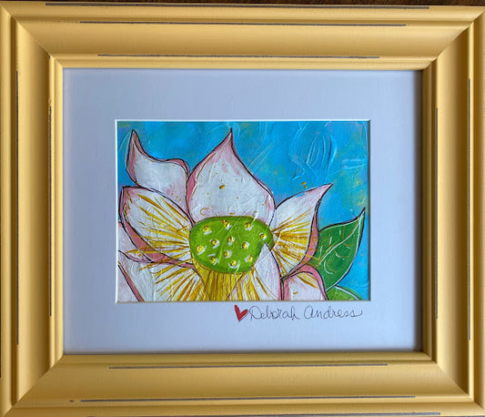 Original Art: Framed--"The Lotus Flower"